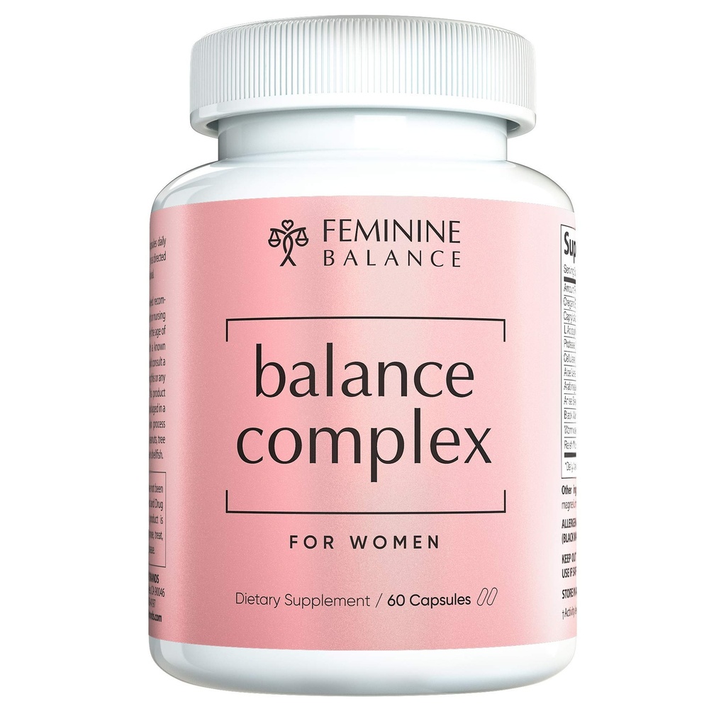Complex de echilibru 17-in-1 Vaginal Health 100 Miliarde Probiotice pentru femei pH Echilibrul cu cranberry & D-Mannosh 