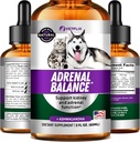 Suport pentru animale de companie pentru câini și pisici - Made in USA - Cushings Tratamentul pentru câini - Cat & Dog Supliment pentru suport renal - 2 Fl Oz