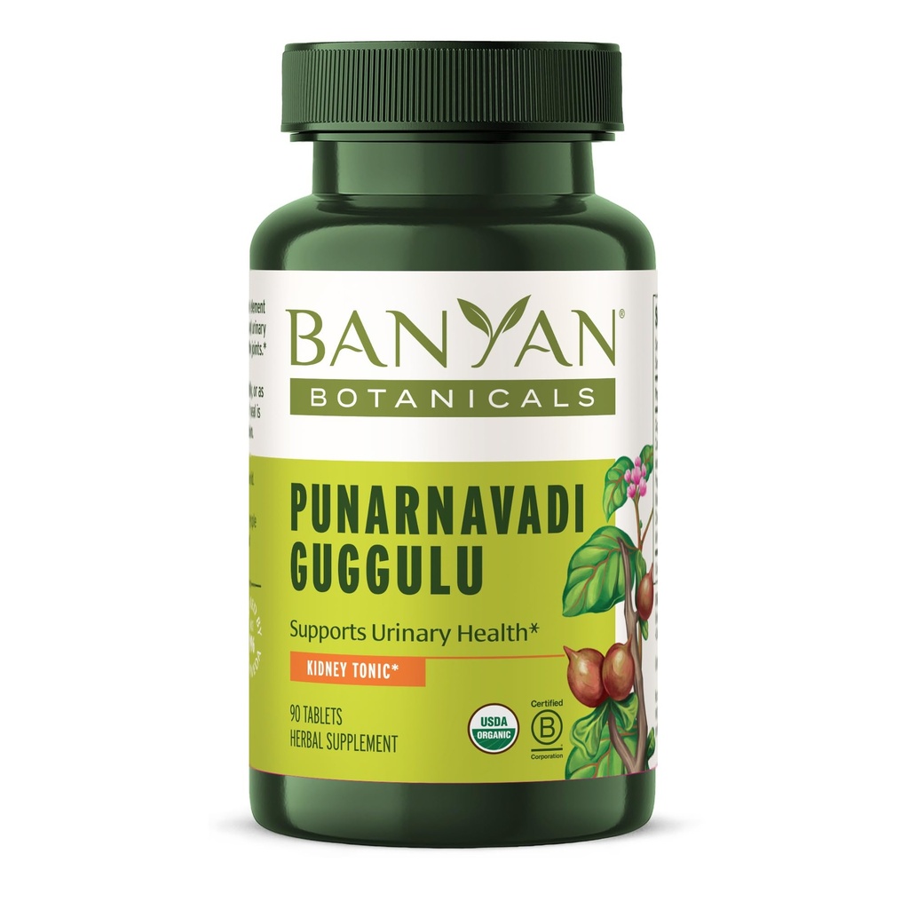Banyan Botanicals Organic Punarnavadi Guggulu tablete 