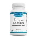 EuroMedica Zinc Plus Seleniu - Imuna si Suplimentul de sprijin pentru sanatate respiratorie - Supliment mineral cu zinc Bisglicinat Chelat - Formula cu Seleniu pentru Suport Cellular de Sănătate - 60 Capsule