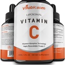 Vitamina lipozomala C 2000mg lichid pentru adulţi, VIT C de mare absorbţie, vitamina Maximize C, sistem imunitar şi suport antioxidant, 60ML (1 flacon)