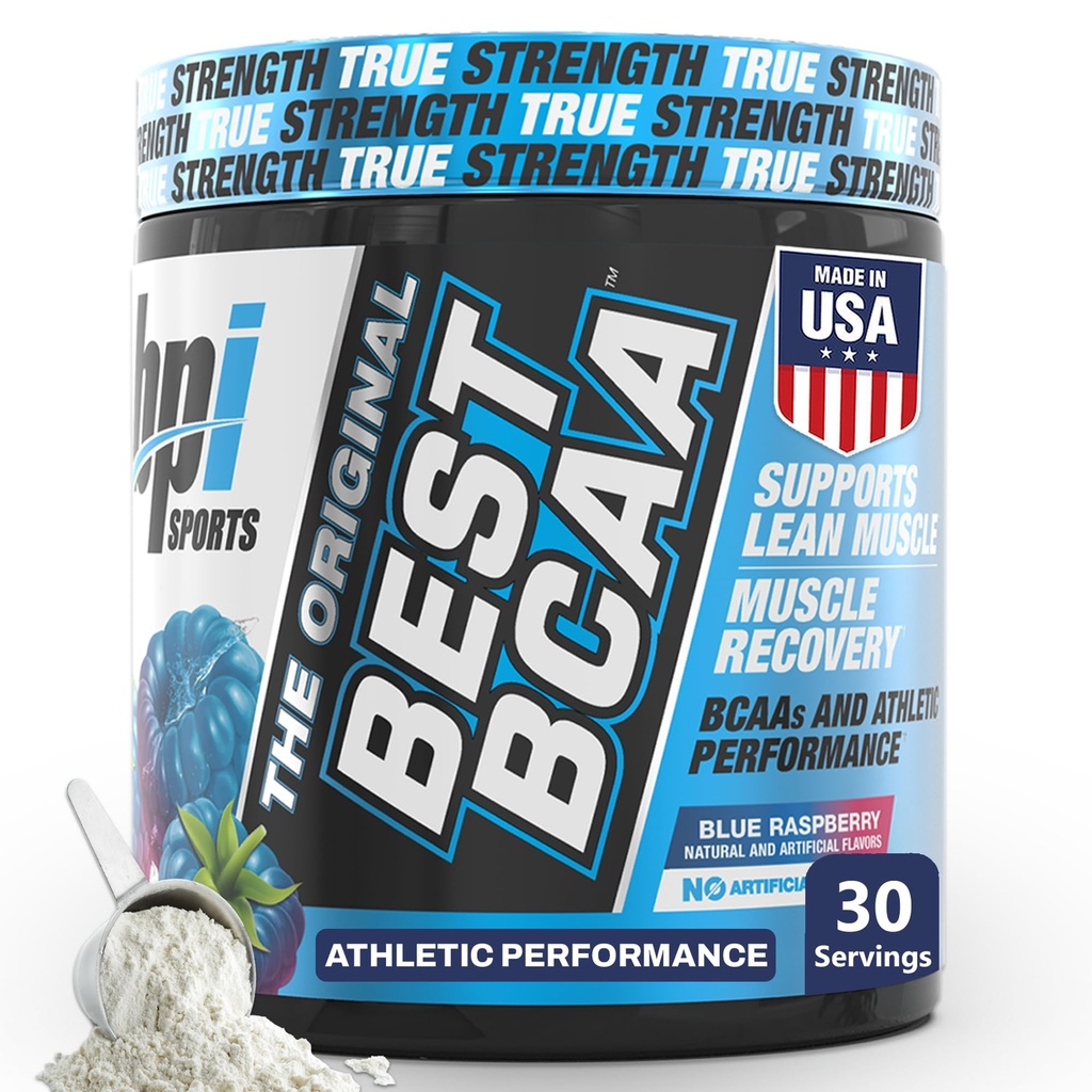 BPI Sporturi Cel mai bun BCAA pulbere - Muscle Recovery Support - lant ramificat Amino Acids 