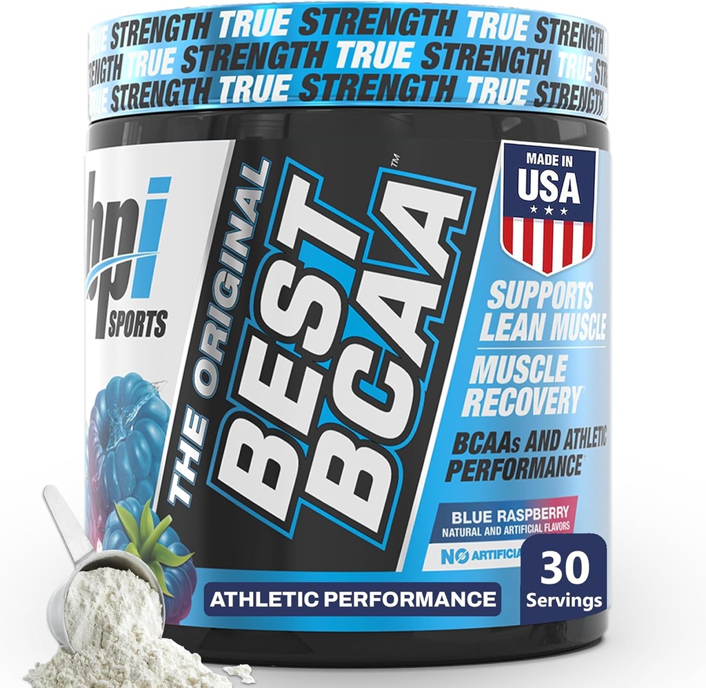 BPI Sporturi Cel mai bun BCAA pulbere - Muscle Recovery Support - lant ramificat Amino Acids 