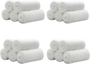 Mancare 20 Rolls 4 inch x 4.92 Yards Bandaj de tifon rostogolit / Grad medical de prim ajutor Răni de îngrijire Bumbac Ply / Stretched Bandaje de tifon cu bandă medicală