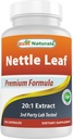 Cel mai bun naturals Nettle Leaf extract 5000 mg echivalent Per Serving- 120 capsule