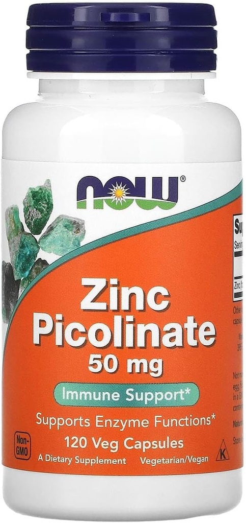 ACUM alimente Picolinat de zinc 50mg,120 capsule (Pachet de 2)