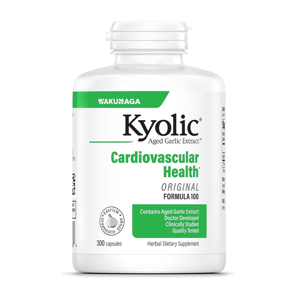 Extract de usturoi cu vârsta Kyolică, formula 100, cardiovascular