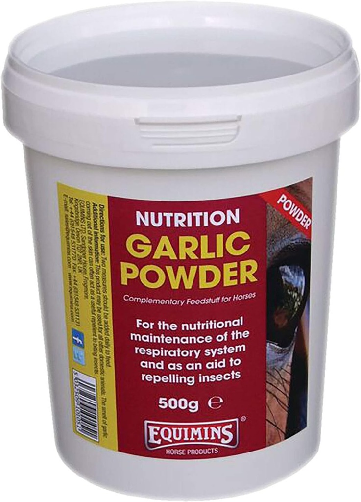 Pudră de usturoi sac de umplere, Equimins, Cai Nutriție și Suplimente, 3kg