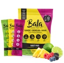Bala Enzyme Hydration & Sugar-Free Drink Mix - Turmeric, Bromelain, Papain - Imunitate, Mobilitate - Variety Pack 0,25oz (12 Conte)
