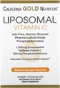 Vitamina lipozomala C de California Gold Nutrition - Supliment lichid pentru Antioxidant si Suport Immun - Vegan Friendly - Gluten Free, Non-GMO - 1000 mg - 30 Pachete - Aromă naturală portocalie
