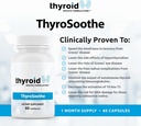 ThyroSoothe - Dr. Formulated Thyroid Support Supplement – Natural Formula for Hyperthyroidism & Graves’ Condition – Includes Selenium, Vitamin C, Lemon Balm for Overall Thyroid Health – 30 Day Supply