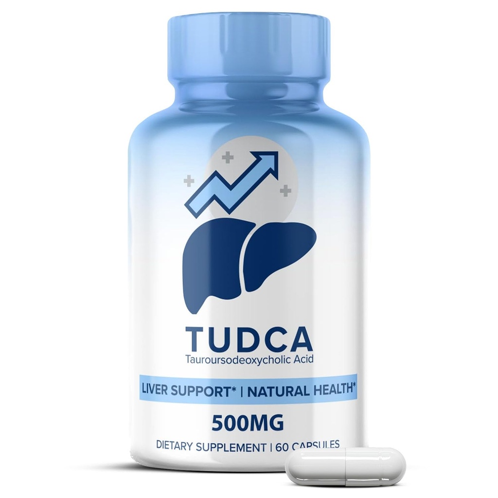 MaxLife Naturals TUDCA suport hepatic Supliment 500mg 