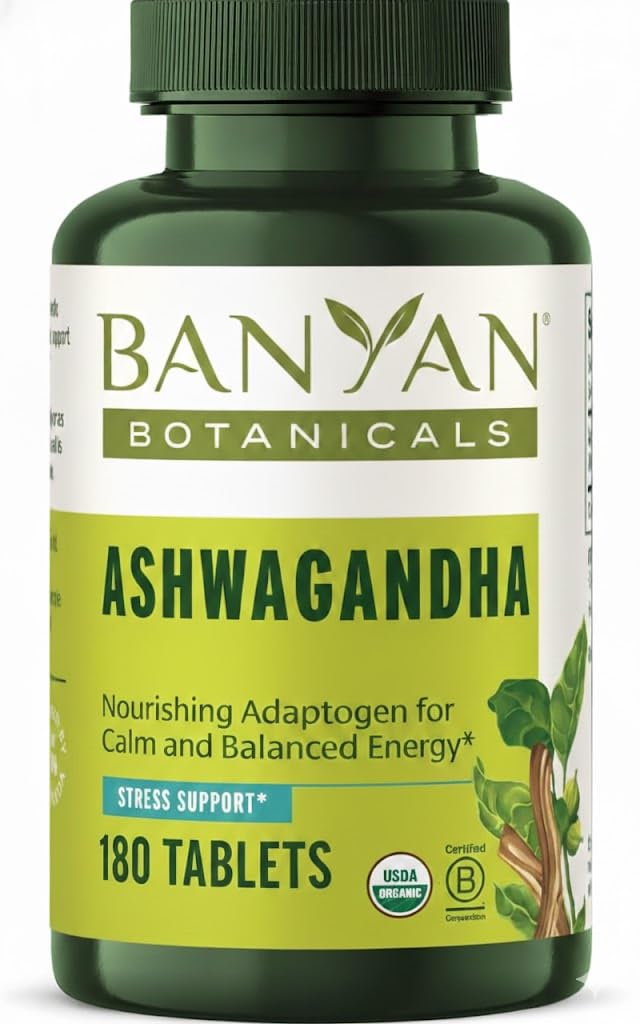 Banyan Botanicals Ashwagandha Tablets 