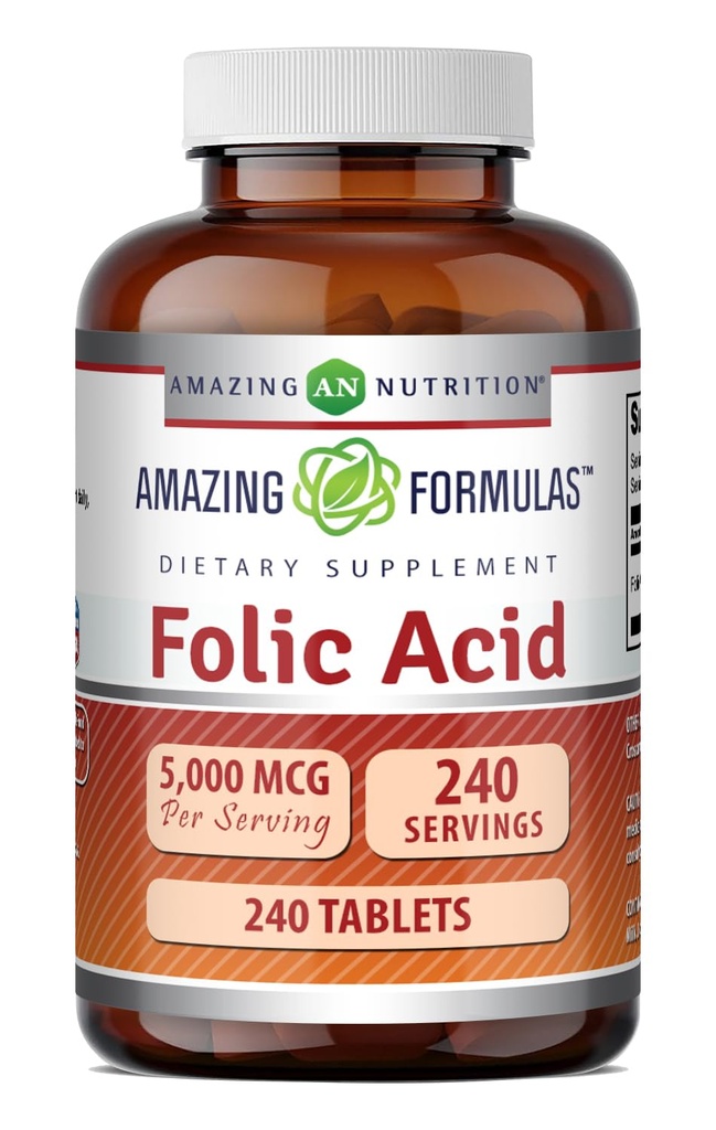 Amazing Formulas Folic Acid Supliment 