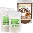 XPRS Nutra Separated Size 00 Capsules (1000 Count) with Chaga Powder (8 Ounce) Bundle