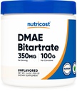 Nutricost Pure DMAE-Bitartrat pulbere 100 Grams