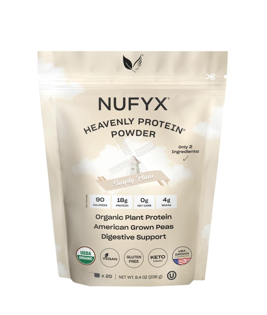 NUFYX praf de proteine cerești (Simplu simplu simplu, 20 Scoops)