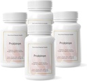 Sanatate naturala probIron - Probiotic feminin + Supliment de fier amplificat cu vitamina C si cupru - Formula Vegan pentru energie si wellness digestiv - 120 capsule