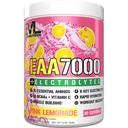 Evlution Nutrition EAA7000 + Electroliti - Pre & Post Workout Powder - Clădire musculară + Supliment de recuperare - 7g EAAA + 5g BCAA + 6 Electroliți cheie - Hidratare rapidă - 30 Serviri - Limonadă roz