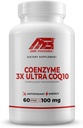 MB One Pharma-COQ10 Supliment (100mg) 60 de zile de aprovizionare 3x Ultra Superioara Absorbtie, Antioxidant de aparare - Suporturi energie celulara de productie inima functie-non-GMO, gluten-gratuit, mare absorbtie