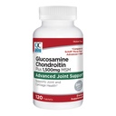 Alegerea calității Glucosamină 1500 mg cu Chondroitin și MSM comun și Cartilage Health Supliment alimentar în 120 flacoane comprimate (3 ambalaj)