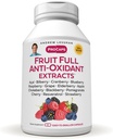ANDREW LESSMAN Fruit Full Anti-Oxidant extracte 30 capsule - 14 fructe naturale și extracte de Berry. Bilberry, Cranberry, Seminte de struguri, rodii, Resveratrol, şi mai mult. Uşor de înghiţit capsule