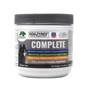 Dogzymes Complete - Probiotice, prebiotice, Glucosamină, Chondroitin, MSM și acid hialuronic, Îngrijirea completă a pielii și a hainelor (8 Ounce)