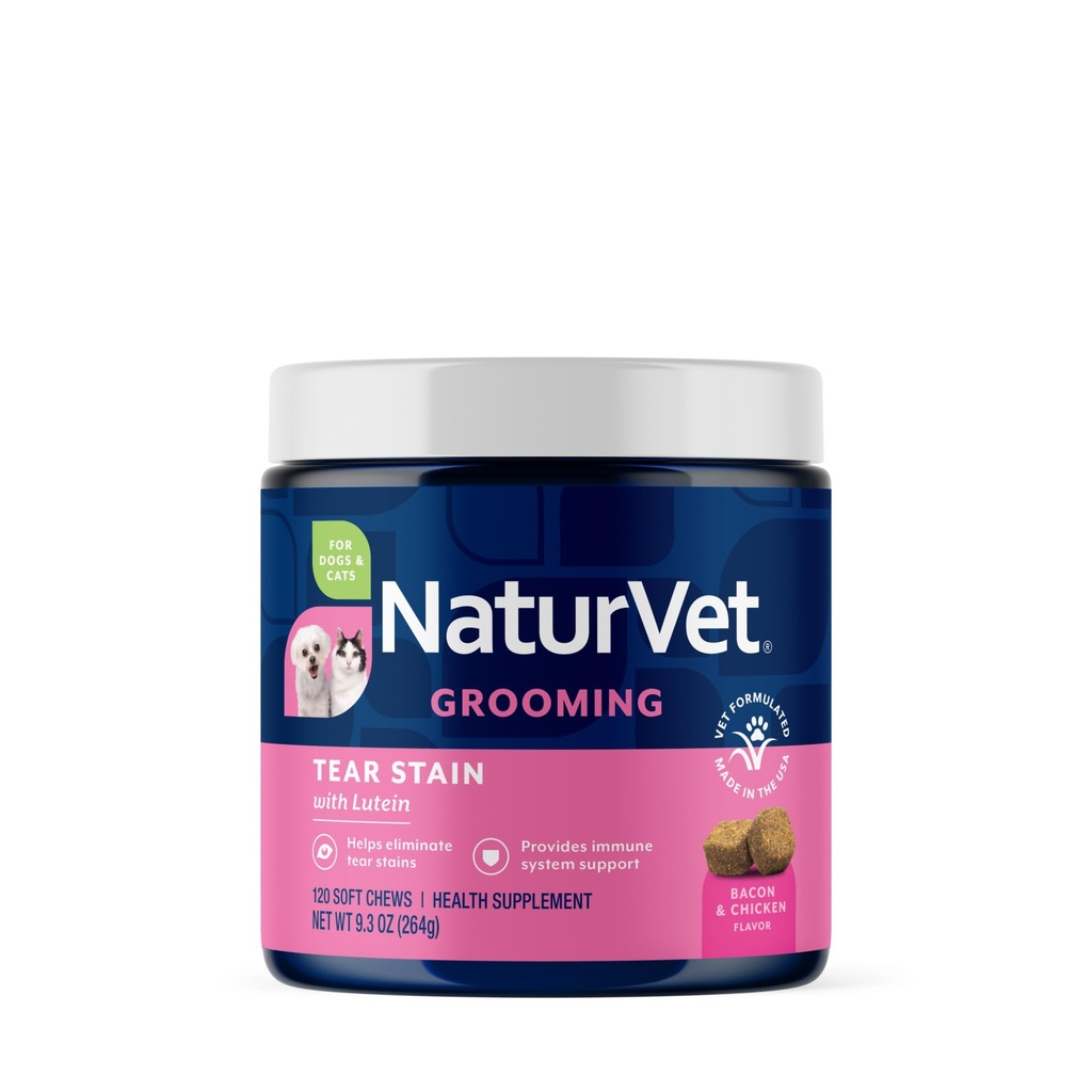 NaturVet Lutein Tear Stain Suplimente pentru câini și pisici 