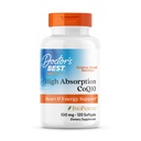 Cel mai bun CoQ10 de înaltă absorbție a medicului cu BioPerine, Gluten gratuit, Fermentat natural, Heart Health, Producție de energie, 100 mg, 120 Conte