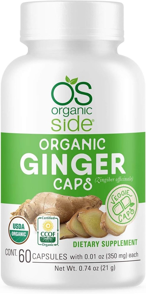 Capsule de ghimbir organice 