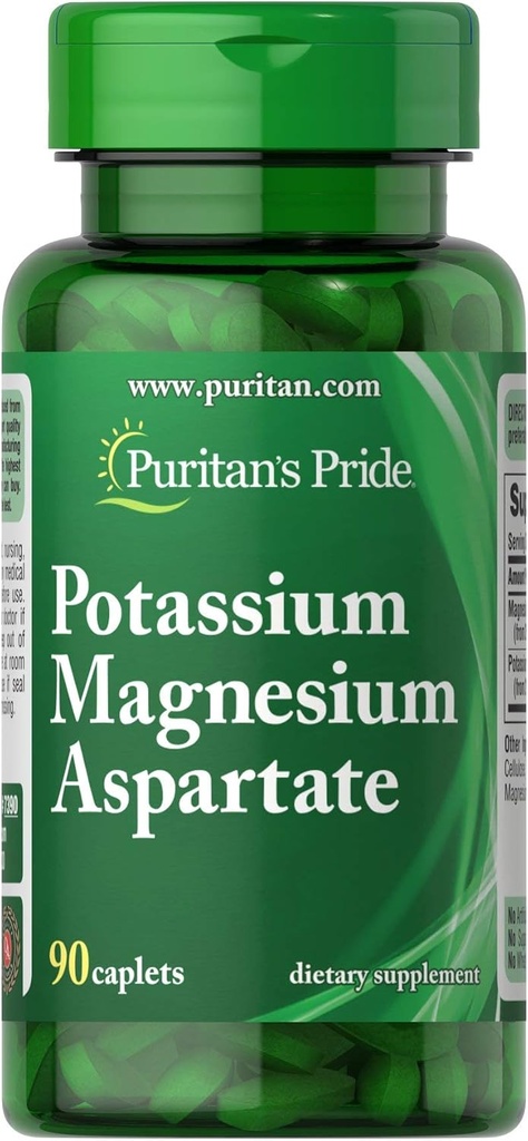 Puritan's Pride Potasiu Magneziu Aspartate-90 Caplete