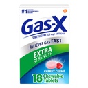 Dulcolax Overnight Relief Laxative Tablete, Bisacodyl 5 mg, 50 Conte & Gas-X Extra Putere Relief de gaz, Simeticone 125 mg, Cherry Flavor - 18 Conte Bundle