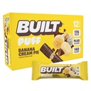 Built Bar, Puff Proteine Bars, Banana Cream Pie Puff, 17g Proteine Snacks, On-The-Go Bars, Numai 140 Calories, 6g Sugar, Colagen, Gluten Free, 12 Count