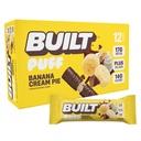 Built Bar, Puff Proteine Bars, Banana Cream Pie Puff, 17g Proteine Snacks, On-The-Go Bars, Numai 140 Calories, 6g Sugar, Colagen, Gluten Free, 12 Count