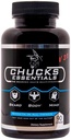 Chucks Essentials - Mans barbă Multivitamine, pentru barbă mai rapidă în creștere, încărcate cu vitamine și minerale esențiale pentru sănătos, mai gros, mai puternic, și mai rapid în creștere păr, 90 capsule