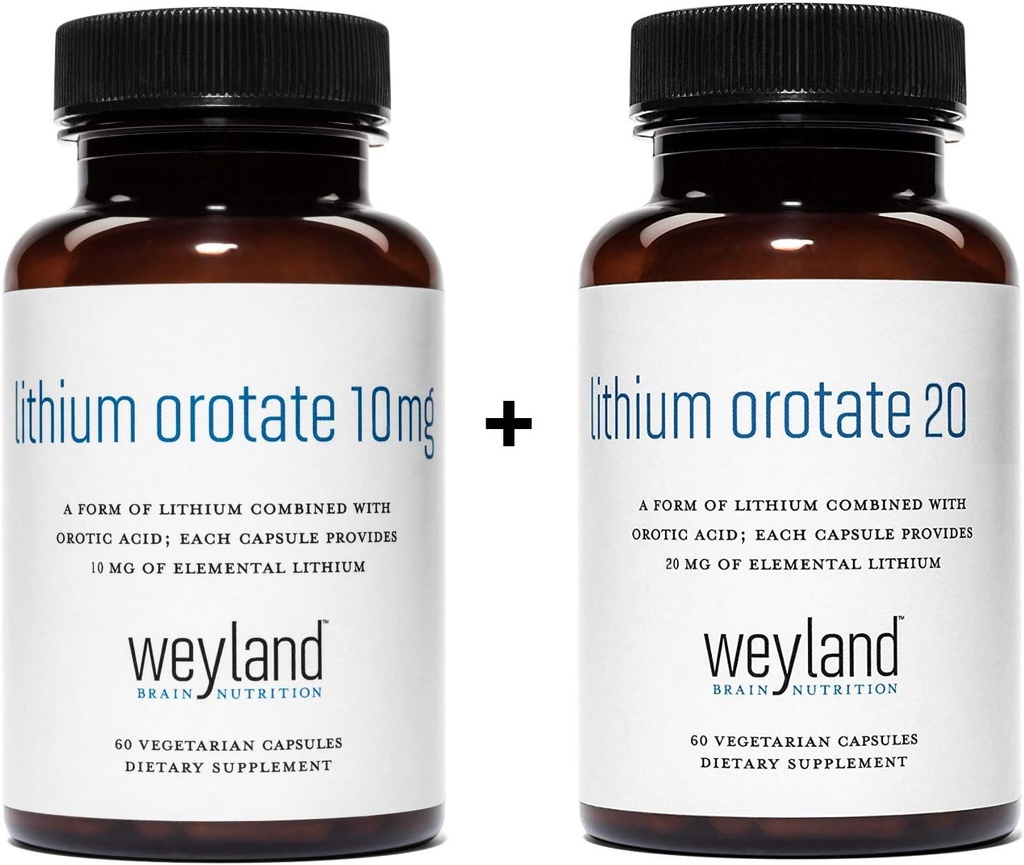 Litiu Orotate 10mg + Litiu Orotat 20mg