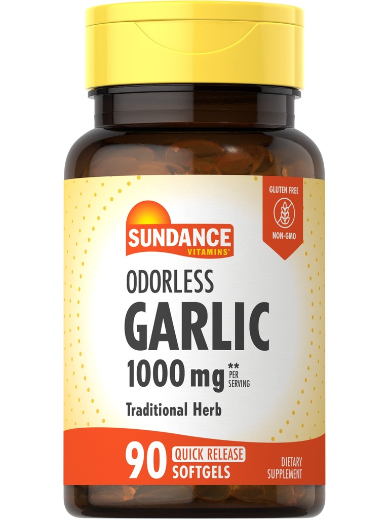 Sundance Odorless Usturoi Softgels 