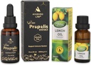 Extract de Propolis organic 30ml & 100% natural pur Lemon ulei esential 20ml 