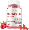 Gume de magneziu pentru barbati Femei Natural Magneziu Citrate Gummy Supliment Sugar nu suporta relaxare musculara, energie metabolice