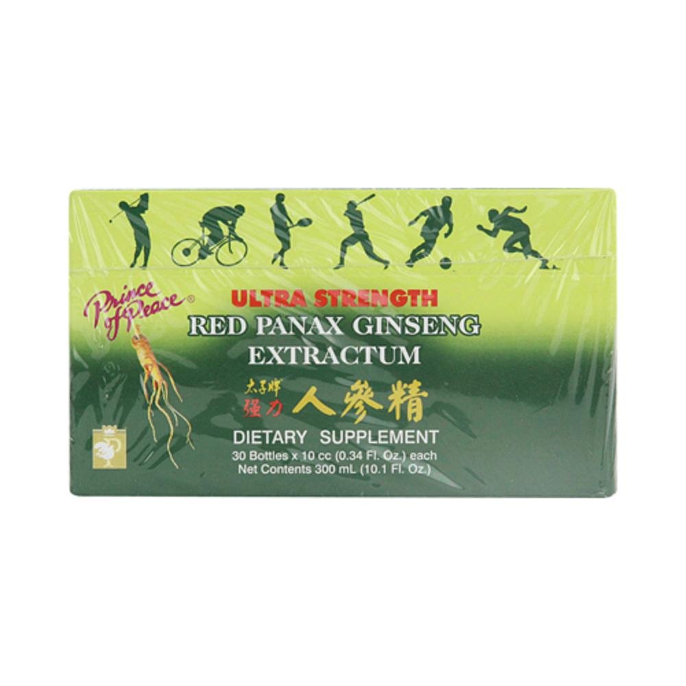Prinţ de Pace Ultra Putere Red Panax Ginseng Extract 10 flacoane cc - 30 flacoane