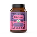 Produse naturale complete Elderberry capsule 570mg, 100 Ct 