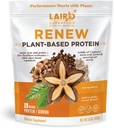 Laird Superfood Reînnoirea pulberii de proteine pe bază de plante, 19 Grams Proteine, Vegan cu Sasha Inchi Seed Proteine, Patru Ciuperci Funcționale, Conservative Free, Gluten-Free, Dairy-Free, 16 oz. Sac