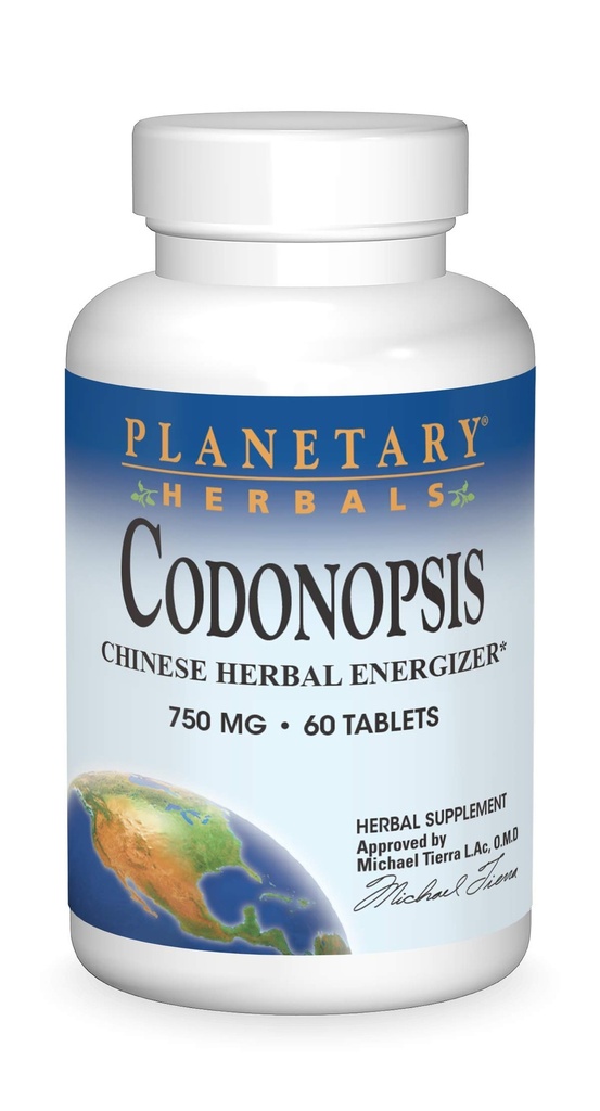 Comprimate de plante planetare Codopsis, 750 mg, 60 Count