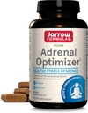 Jarrow Formulas Adrenal Optimizer - 120 comprimate - Sprijină sănătatea suprarenală, Reînnoirea și reducerea stresului - Combine 11 Nutrients & Nutraceuticals - 60 Servings