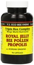 Ferme organice YS: Royal Jelly Bee Polen Propolis w/ Ginseng 90 t