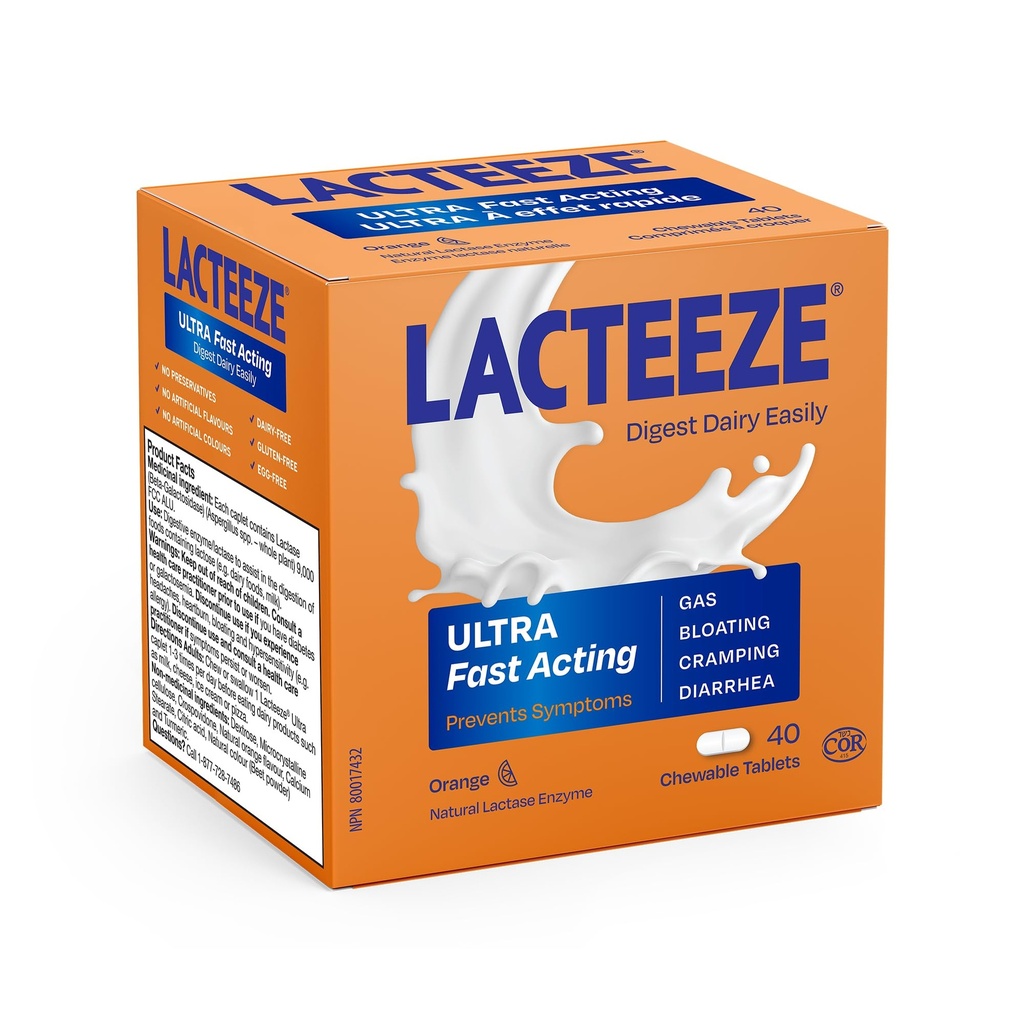 Lacteze Ultra Digestive Enzyme Caplet