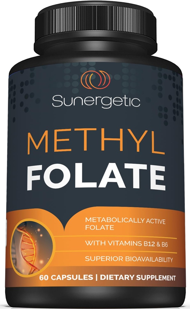 Sunergetic Premium Methyl Folate Supliment 
