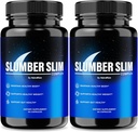 (2 ambalaj) Pierdere în greutate Slim Slim Slumber, Official SlumberSlim Complex Formula, Toate pastilele naturale pentru a sprijini fitness și wellness generală, Capsule Keto premium, Slim Slim Recenzii (120 capsule)