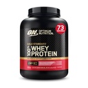 Optimum Nutriție aur standard 100% Whey Pulbere de proteine, Capsuni delicioase, 5 Lire (Packing May Vary)