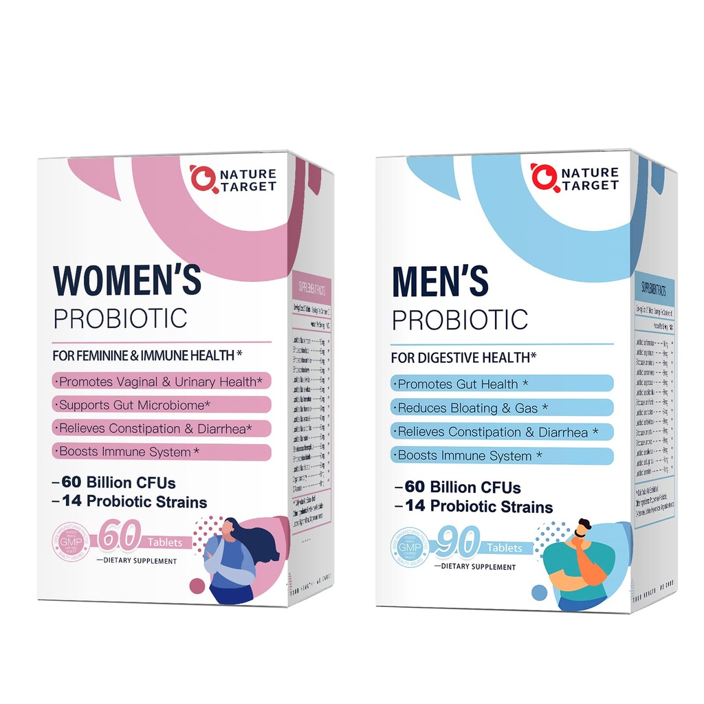 NATURĂ ŢINTĂ Probiotice pentru femei, probiotice pentru bărbaţi, probiotice pentru Digestive,Vaginale,Prostat de sănătate